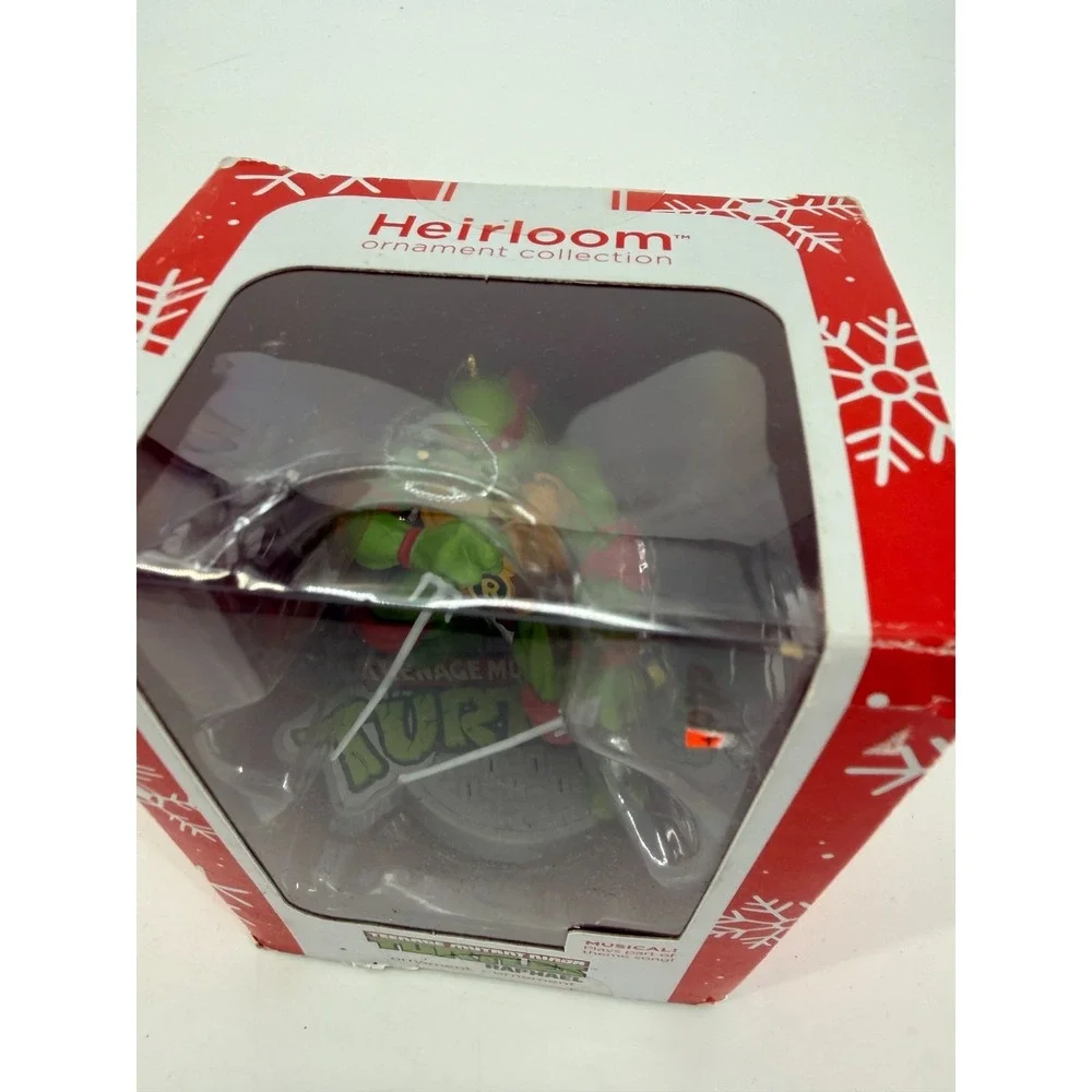 2016 TMNT‎ Raphael Musical Christmas Ornament Heirloom Collection Nickelodeon